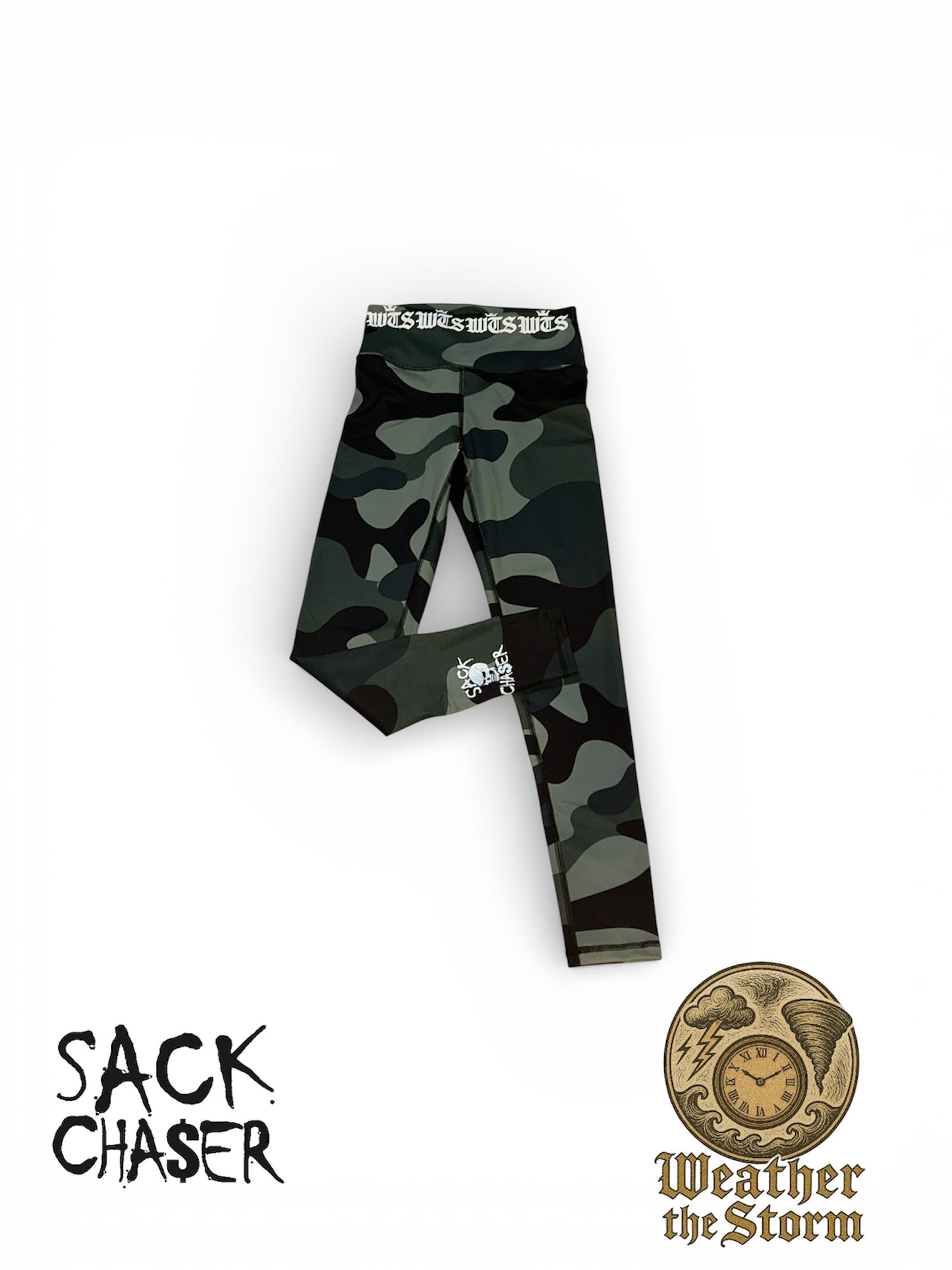 Camo & Black Leggings